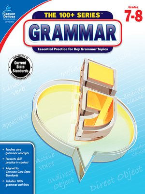 cover image of Grammar, Grades 7--8